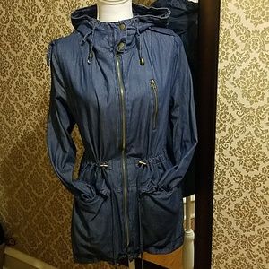 Denim lightweight jacket
